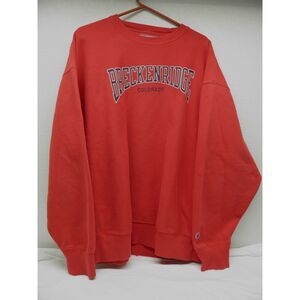 Vintage Breckenridge Colorado Red Champion Sweater XXL